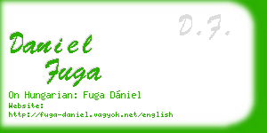daniel fuga business card